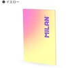 MLN57242L48SNY MILAN A4ノート Sunset 48枚 7mm横罫 MILAN 06799550