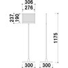 PHX-124P シンプルインフォメーションボード シンエイ[店舗什器・備品] 06821496