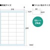 300-RLD24F ラベル マルチ FBA対応再剥離タイプ サンワダイレクト 06824242