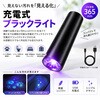 PF5048 UVブラックライト 365nm 充電式 ZART 06827717