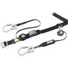 SLN505-LW-BL-S 胴ベルト型墜落制止用器具 2丁掛け 巻取式 片側脱着式 サンコー(タイタン) 06828162