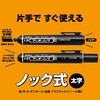 P-YYSB6-R×10 油性マーカー マッキーノック 太字 1本入×10 ゼブラ 06834078