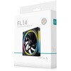 R-FL14-BKAPN1-G ケースファン [140mm /1700RPM] FL14 ブラック R-FL14-BKAPN1-G DEEPCOOL 06834586