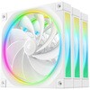 R-FL14R-WHAPN3-G ケースファンx3 [140mm /1700RPM] (リバースブレード) FL14R WH 3IN1 ホワイト R-FL14R-WHAPN3-G DEEPCOOL 06834602