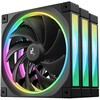 R-FL14-BKAPN3-G ケースファンx3 [140mm /1700RPM] FL14 3IN1 ブラック R-FL14-BKAPN3-G DEEPCOOL 06834620