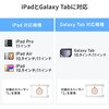 CR-LASTIP37 スタンド iPad/Galaxy用 フロア用 サンワサプライ 06835040