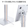 CR-LASTIP37 スタンド iPad/Galaxy用 フロア用 サンワサプライ 06835040