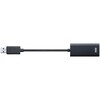 USB-CVLAN8BK USB変換アダプタ USB3.2-LAN 1Gbps サンワサプライ 06835058