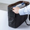 BAG-CA14BK キャリングバッグ 2WAY トート サンワサプライ 06835067
