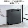 CB-BOXS10BK ケーブル&タップ収納ボックス サンワサプライ 06835092