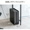 CB-BOXS10BK ケーブル&タップ収納ボックス サンワサプライ 06835092