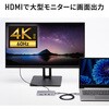 USB-CVDK22 ドッキングステーション USB TypeC サンワサプライ 06835137
