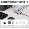 USB-CVDK22 ドッキングステーション USB TypeC サンワサプライ 06835137
