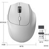 MA-WBIRS539GY IRセンサーマウス Bluetooth 5.1/ワイヤレス サンワサプライ 06835162