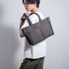 BAG-CA14GY キャリングバッグ 2WAY トート サンワサプライ 06835171
