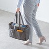BAG-CA14GY キャリングバッグ 2WAY トート サンワサプライ 06835171