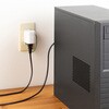 TAP-ADSP1W 電源アダプタ 雷ガード付き サンワサプライ 06835189