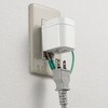 TAP-ADSP1W 電源アダプタ 雷ガード付き サンワサプライ 06835189
