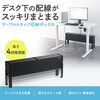 CB-BOXS9BK ケーブル&タップ収納ボックス サンワサプライ 06835259