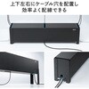 CB-BOXS9BK ケーブル&タップ収納ボックス サンワサプライ 06835259