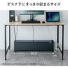 CB-BOXS9BK ケーブル&タップ収納ボックス サンワサプライ 06835259
