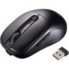 MA-WBIRS550BK ブルーLEDマウス Bluetooth 5.4/ワイヤレス 静音充電式液晶付き サンワサプライ 06835268