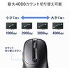 MA-WBIRS550BK ブルーLEDマウス Bluetooth 5.4/ワイヤレス 静音充電式液晶付き サンワサプライ 06835268