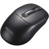 MA-WBIRS550BK ブルーLEDマウス Bluetooth 5.4/ワイヤレス 静音充電式液晶付き サンワサプライ 06835268