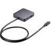 USB-5TCHHP32BK ドッキングハブ USB TypeC HDMIポート付き サンワサプライ 06835277