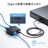LAN-GIGAC302MG スイッチングハブ Giga対応 TypeC給電 サンワサプライ 06835302