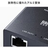 LAN-GIGAC302MG スイッチングハブ Giga対応 TypeC給電 サンワサプライ 06835302