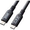 KU-10GCCP10010 USB TypeCケーブル USB 10Gbps PD100W映像出力対応 サンワサプライ 06835311