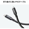 KU-10GCCP10010 USB TypeCケーブル USB 10Gbps PD100W映像出力対応 サンワサプライ 06835311