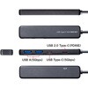 USB-5TCP36BK USBハブ USB 5Gbps PD対応 サンワサプライ 06835329
