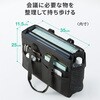 BAG-TW11BK テレワークバッグ ミーティング向け サンワサプライ 06835338