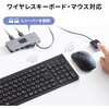 SW-USS24 USB切替器 USB 5Gbps 手元スイッチ付き サンワサプライ 06835408
