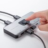SW-USS24 USB切替器 USB 5Gbps 手元スイッチ付き サンワサプライ 06835408