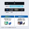 USB-5TCH30BK ドッキングステーション USB TypeC サンワサプライ 06835582