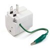 TAP-ADSP2W 電源アダプタ 温度&電流ヒューズ内蔵 雷ガード付き サンワサプライ 06835609