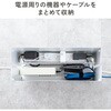 CB-BOXS10W ケーブル&タップ収納ボックス サンワサプライ 06835670