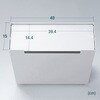 CB-BOXS10W ケーブル&タップ収納ボックス サンワサプライ 06835670