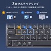 SKB-WBT43BK キーボード Bluetooth/ワイヤレス USB サンワサプライ 06835688