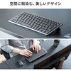 SKB-WBT43BK キーボード Bluetooth/ワイヤレス USB サンワサプライ 06835688