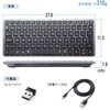SKB-WBT43BK キーボード Bluetooth/ワイヤレス USB サンワサプライ 06835688