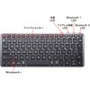 SKB-WBT43BK キーボード Bluetooth/ワイヤレス USB サンワサプライ 06835688