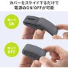 MA-WBBS526GY ブルーLEDマウス Bluetooth 5.2/ワイヤレス 静音 サンワサプライ 06835697