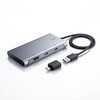 USB-CVU3HD9 USB変換アダプタ USB3.2/USB3.2 TypeC-HDMI 4K対応3画面出力 サンワサプライ 06835706
