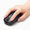 MA-WBIRS550BL ブルーLEDマウス Bluetooth 5.4/ワイヤレス 静音充電式液晶付き サンワサプライ 06835722