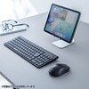 MA-WBIRS550BL ブルーLEDマウス Bluetooth 5.4/ワイヤレス 静音充電式液晶付き サンワサプライ 06835722