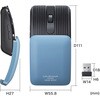 MA-WBBS526BL ブルーLEDマウス Bluetooth 5.2/ワイヤレス 静音 サンワサプライ 06835731